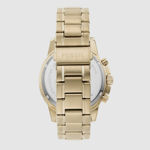 Dean Men Quartz Champagne Dial Chronograph Stainless Steel Watch FS4867