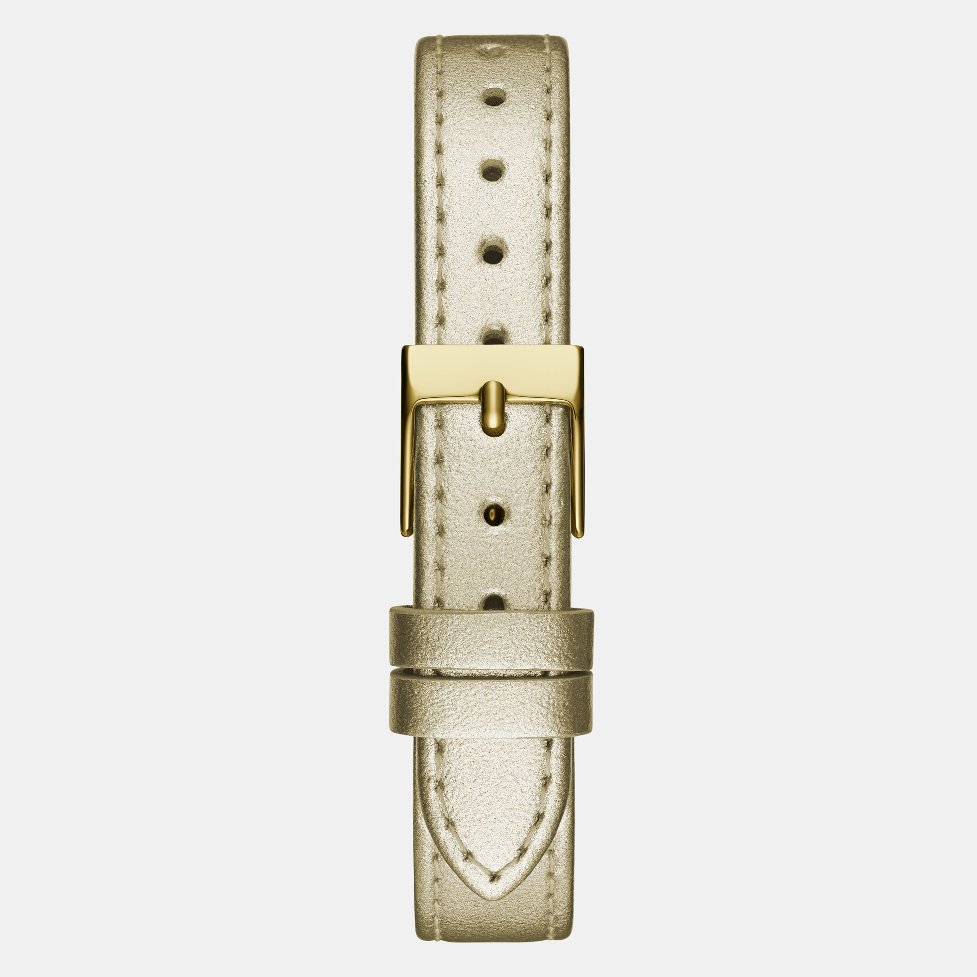 Array Women Quartz Champagne Dial Analog Leather Watch GW0614L2