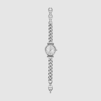 Carlie Women Quartz Silver Dial Analog Stainless Steel Watch ES5331