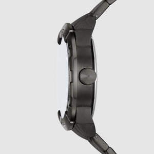 Bronson Men Automatic Black Dial Analog Stainless Steel Watch ME3255