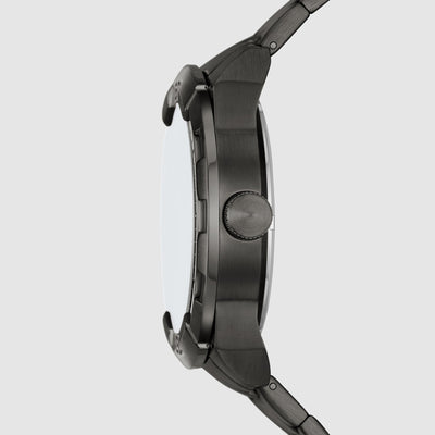 Bronson Men Automatic Black Dial Analog Stainless Steel Watch ME3255