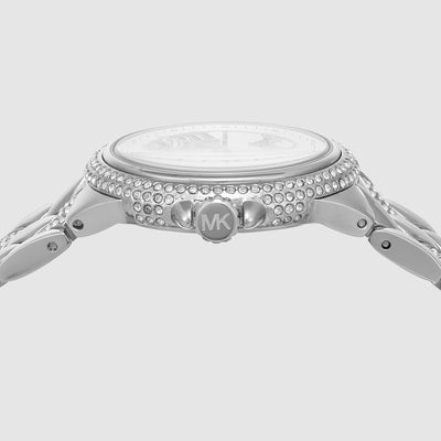 Camille Women Quartz White Dial Analog Stainless Steel Watch MK4804