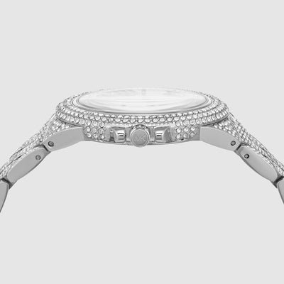 Camille Women Quartz White Dial Analog Stainless Steel Watch MK4803