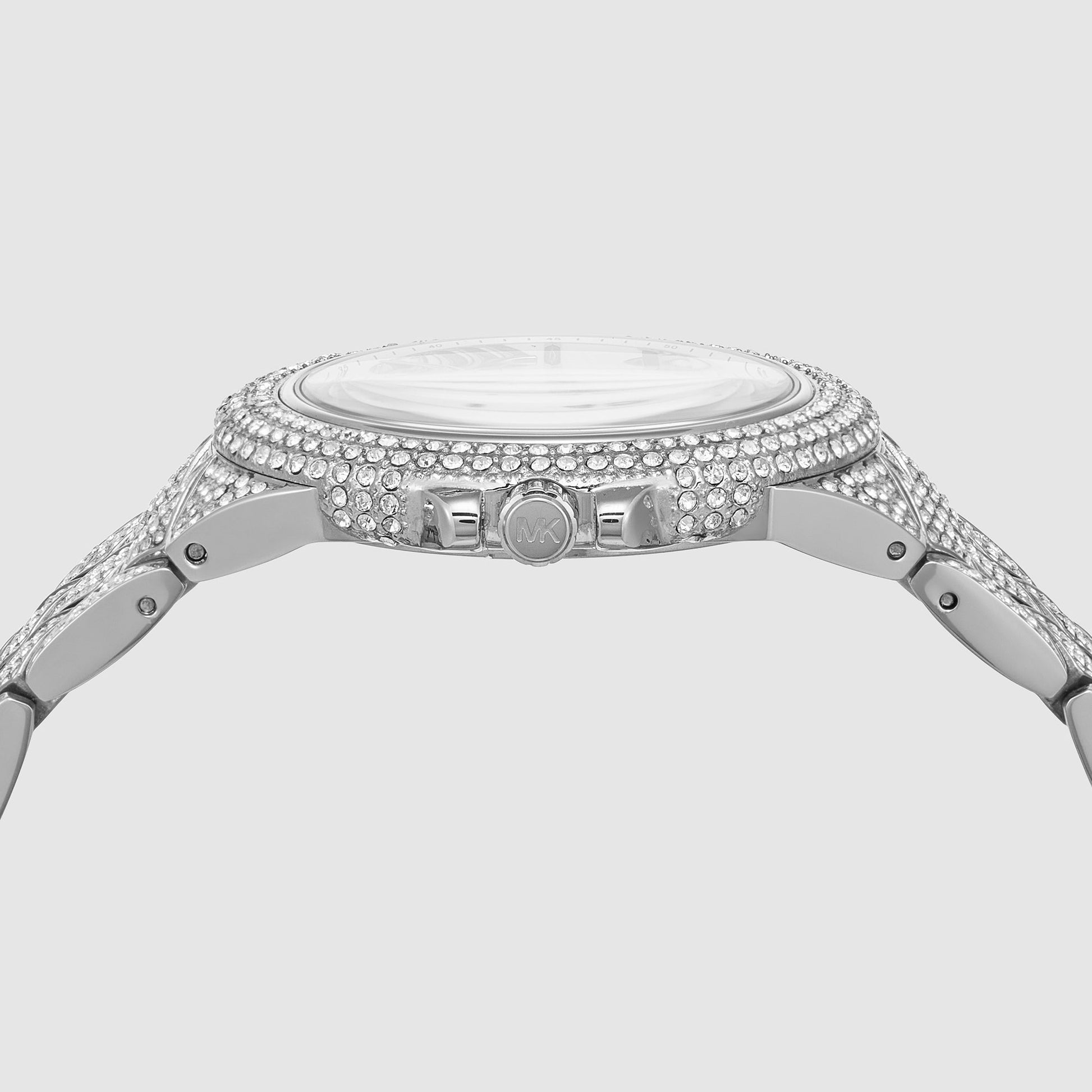 Camille Women Quartz White Dial Analog Stainless Steel Watch MK4803