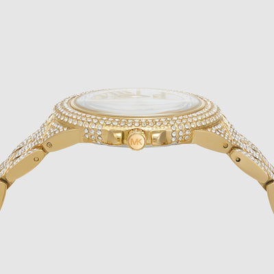Camille Women Quartz White Dial Analog Stainless Steel Watch MK4800