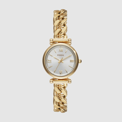 Carlie Women Quartz Silver Dial Analog Stainless Steel Watch ES5329