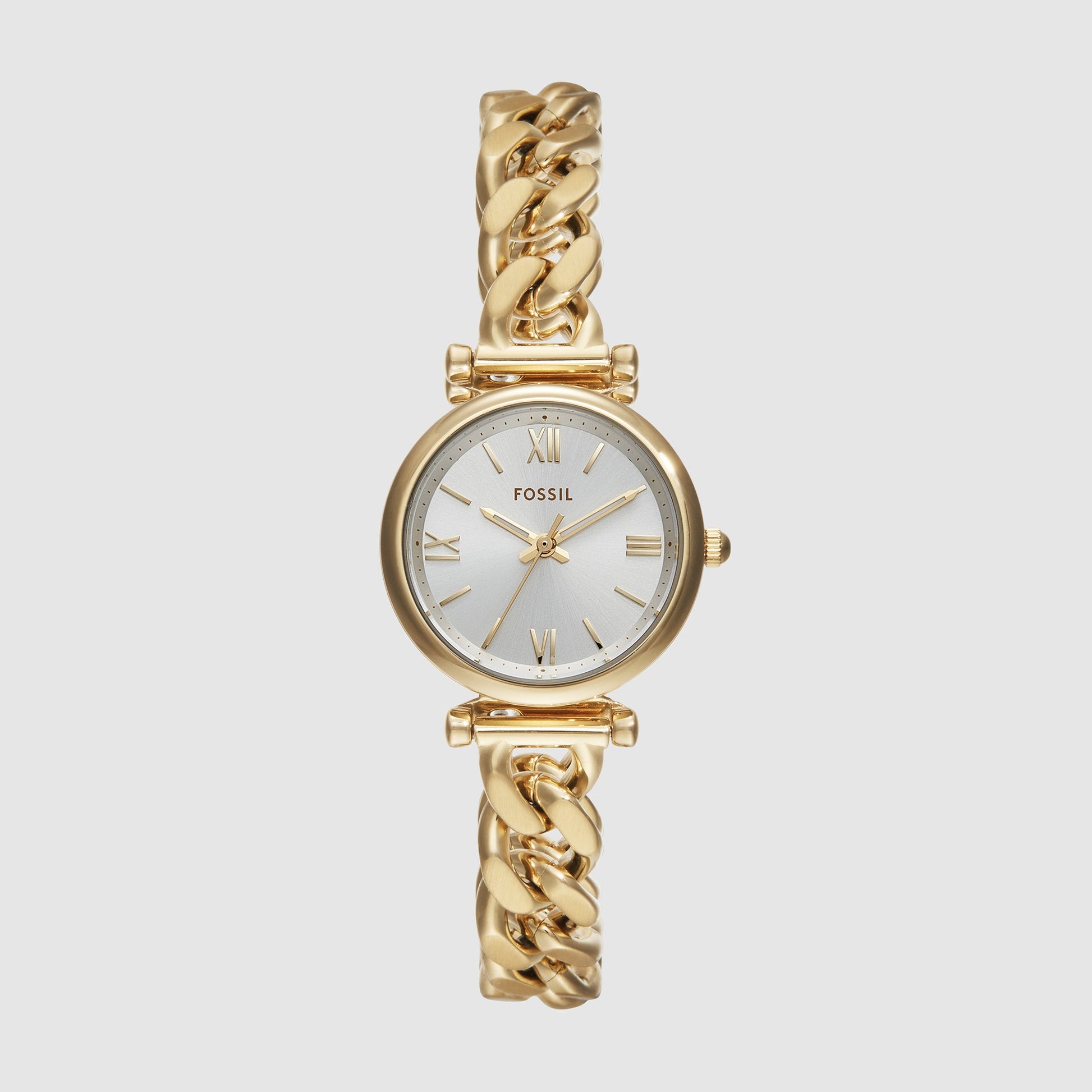 Carlie Women Quartz Silver Dial Analog Stainless Steel Watch ES5329