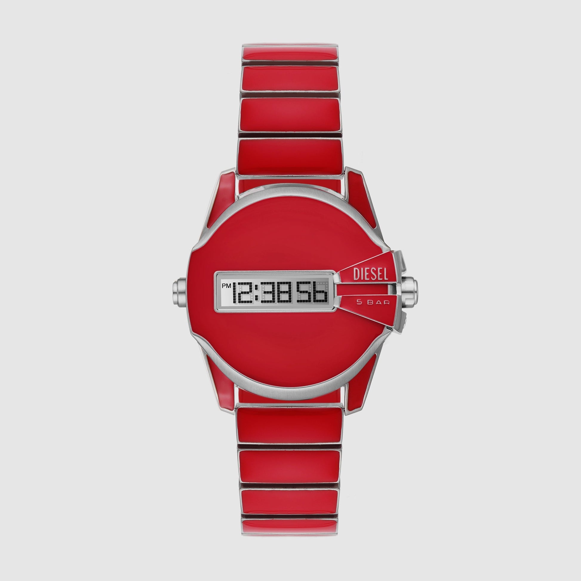 Baby Chief Men Quartz Positive Display Dial Analog Stainless Steel Watch DZ2192