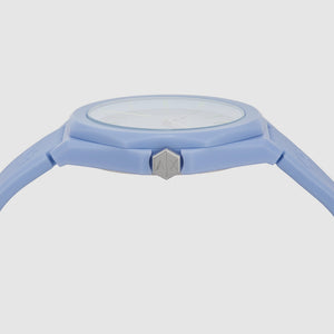 Andrea Women Quartz Blue Dial Analog Silicone Watch AX4611