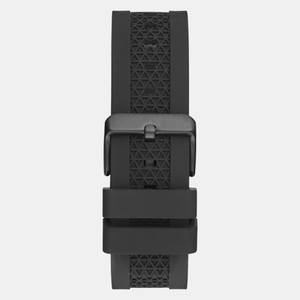 Guess Sport Men Quartz Black Dial Analog Silicone Watch GW0712G1