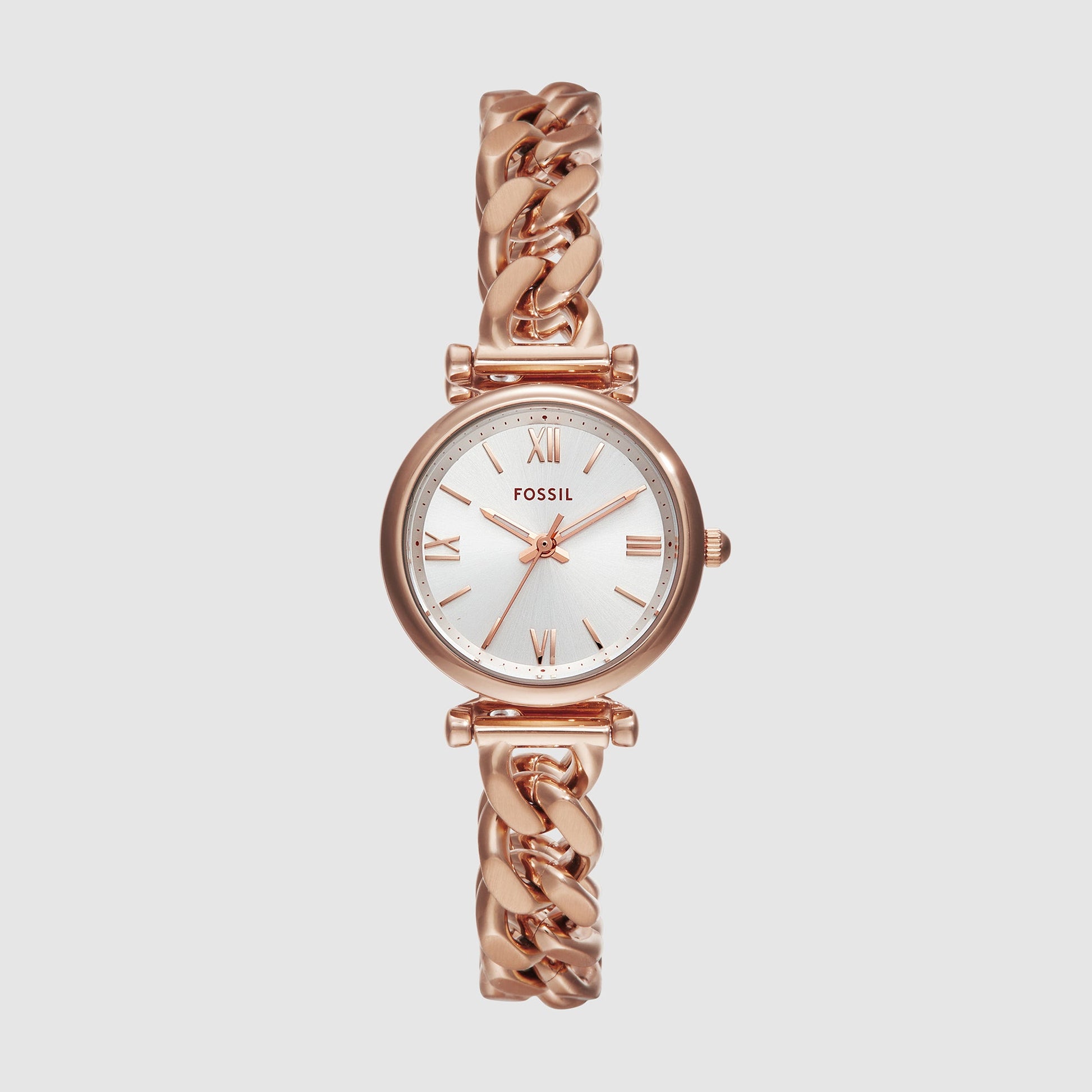 Carlie Women Quartz Silver Dial Analog Stainless Steel Watch ES5330