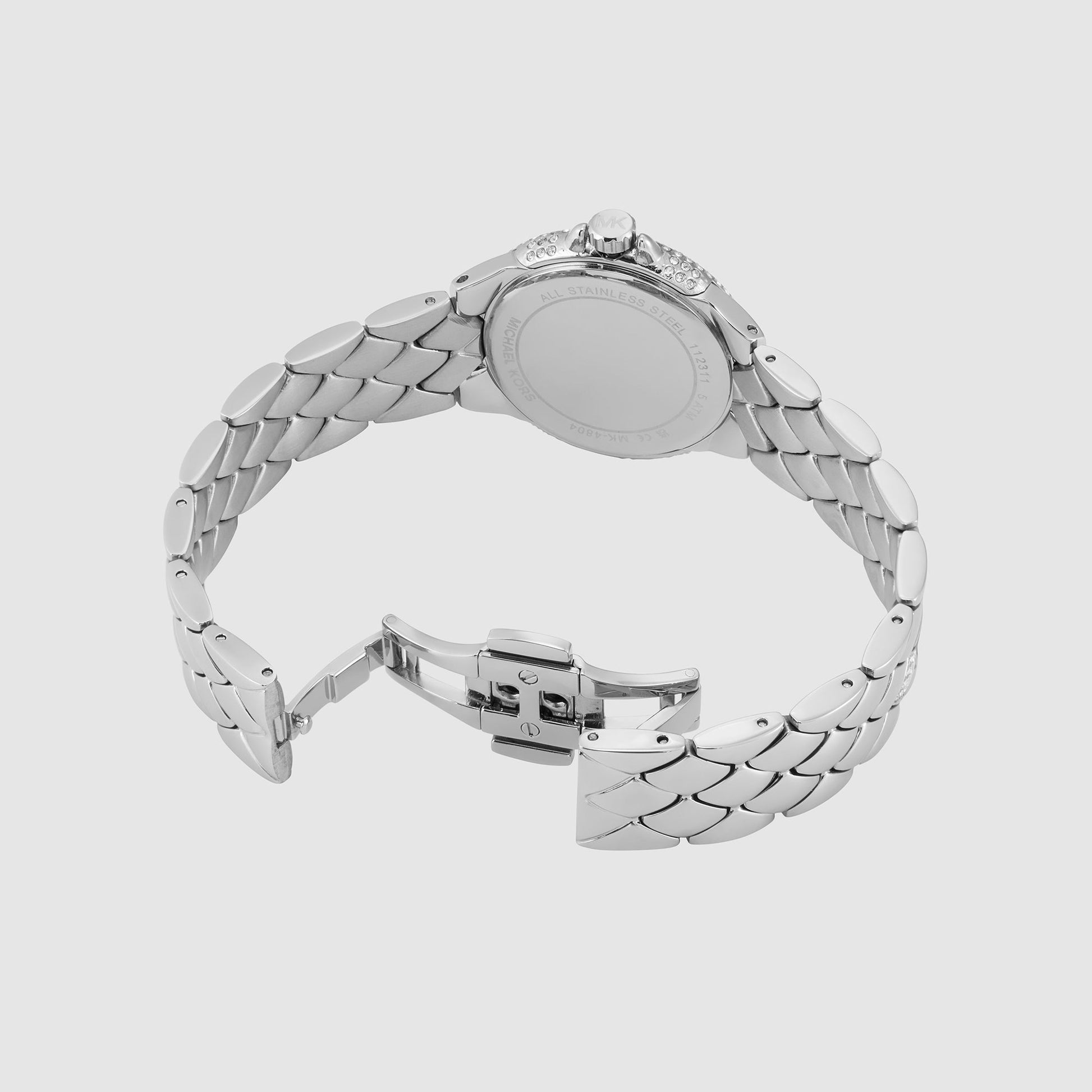 Camille Women Quartz White Dial Analog Stainless Steel Watch MK4804