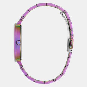 Guess Trend Women Quartz Purple Dial Analog Stainless Steel Watch GW0670L3