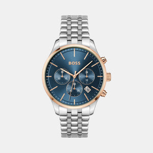 Avery Men Quartz Blue Dial Chronograph Stainless Steel Watch 1514158
