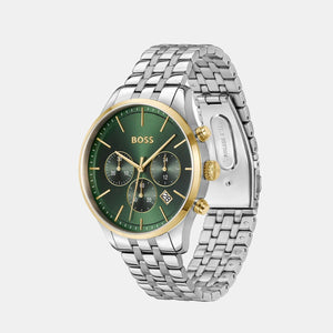 Avery Men Quartz Green Dial Chronograph Stainless Steel Watch 1514159