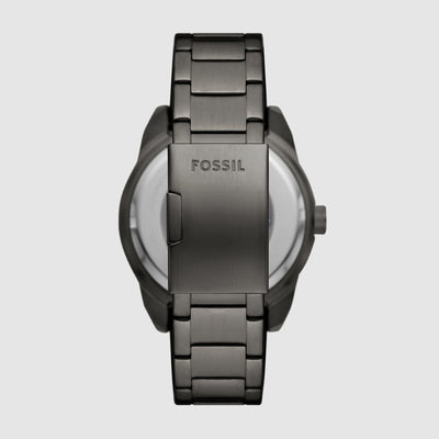Bronson Men Automatic Black Dial Analog Stainless Steel Watch ME3255