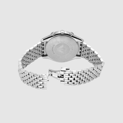 Antonio Men Quartz Blue Dial Chronograph Stainless Steel Watch AR11582