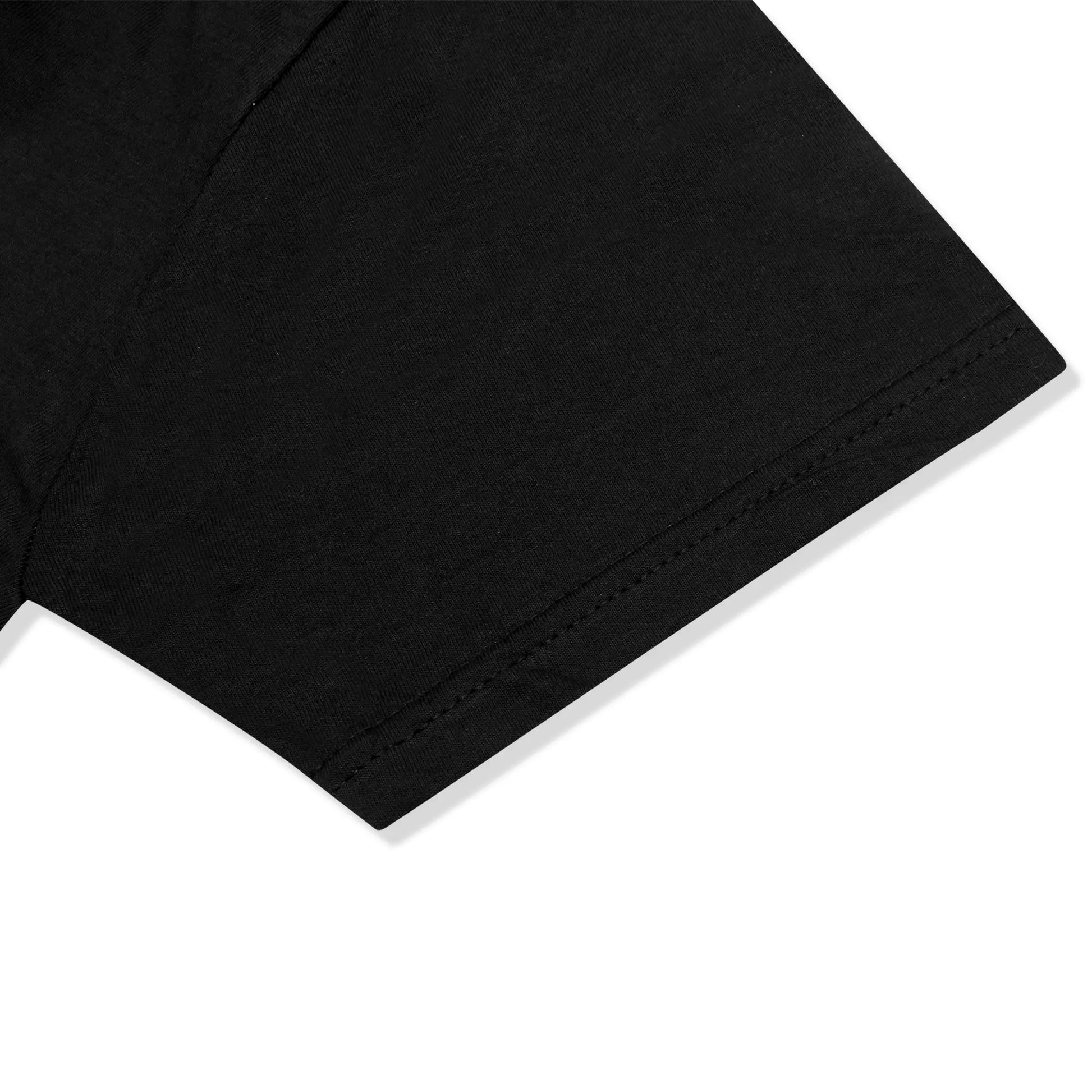 Drama Call Silver Oval Black T Shirt
