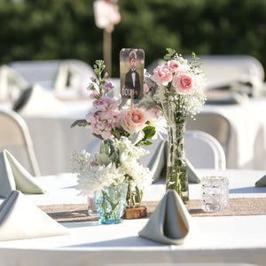 Soft Pink and Sage Green Wedding Flowers