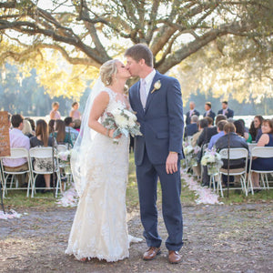 Soft Pink and Sage Green Wedding Flowers
