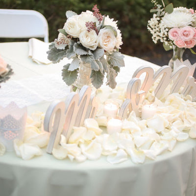 Soft Pink and Sage Green Wedding Flowers