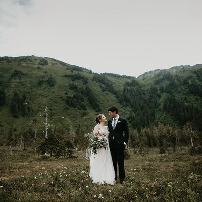 Bohemian Alaskan Wedding in the Mountains