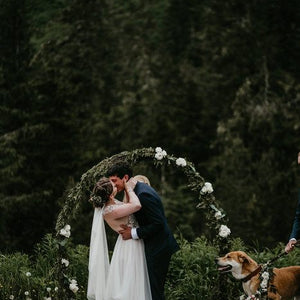 Bohemian Alaskan Wedding in the Mountains