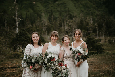 Bohemian Alaskan Wedding in the Mountains