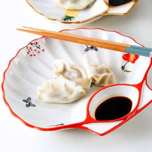 Seashell Snack Plate