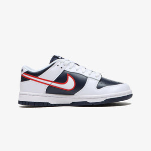 Nike | DUNK LOW PREMIUM  { WHITE/UNIVERSITY RED-OBSIDIAN-WOLF GREY