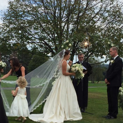 Elegant Black & White Wedding