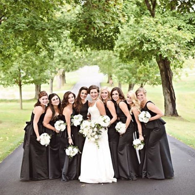 Elegant Black & White Wedding