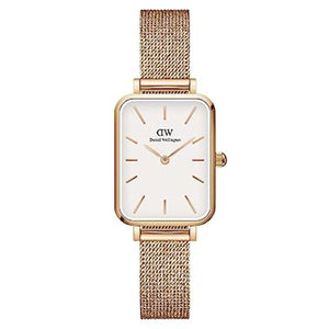 Quadro Pressed Melrose White & Rose Gold