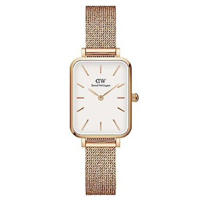 Quadro Pressed Melrose White & Rose Gold