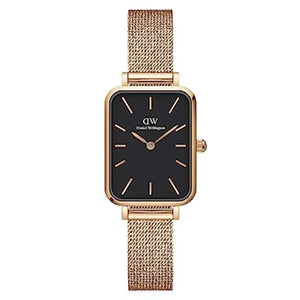 Quadro Pressed Melrose Black & Rose Gold