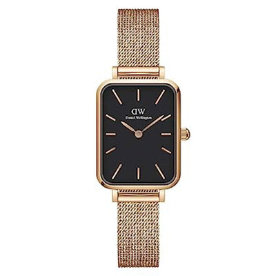Quadro Pressed Melrose Black & Rose Gold
