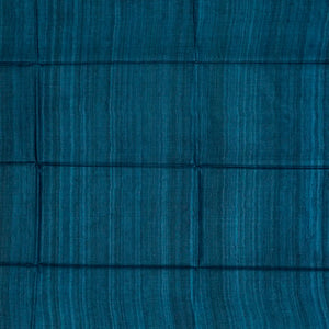 Taupe Handwoven Tussar Silk Saree With Printed Bird Motifs