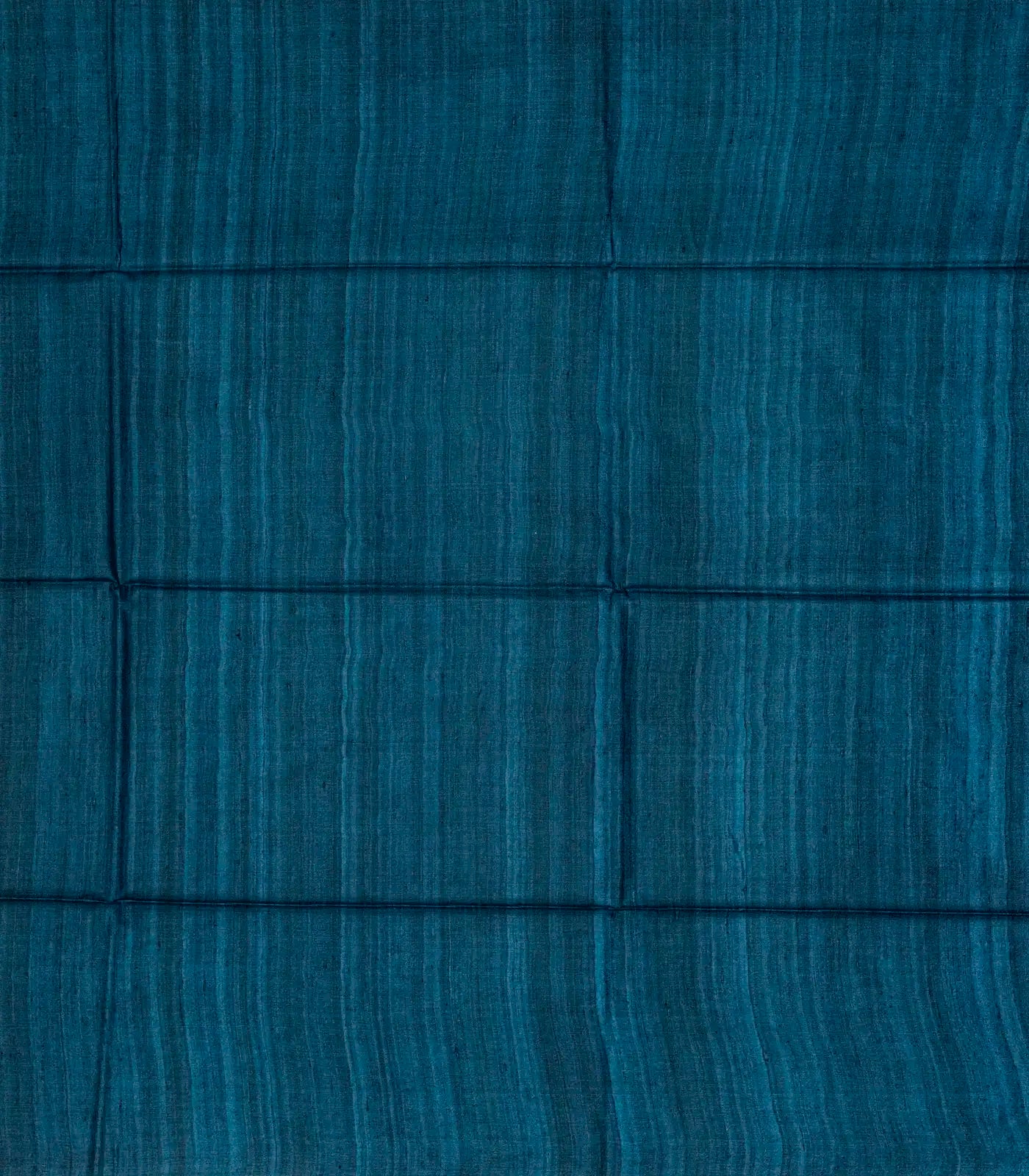 Taupe Handwoven Tussar Silk Saree With Printed Bird Motifs