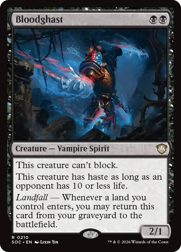 Bloodghast [210] [Secrets of Strixhaven: Commander] [Non-Foil]