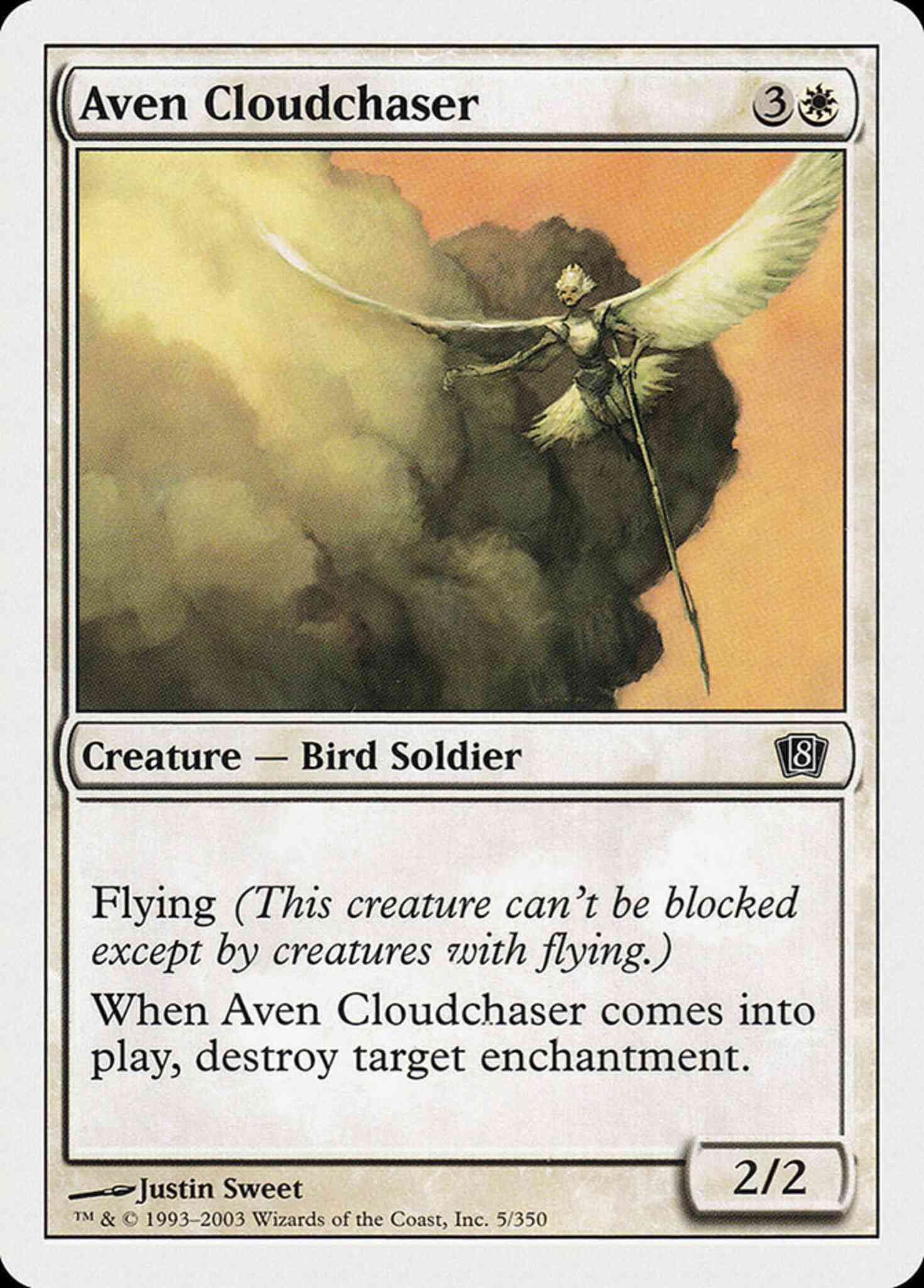 Aven Cloudchaser [5] [Eighth Edition] [Non-Foil]