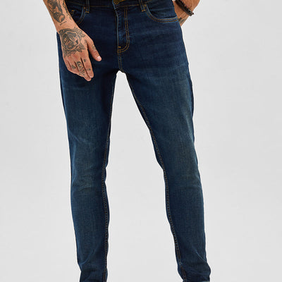 Navy Skinny Fit Jeans