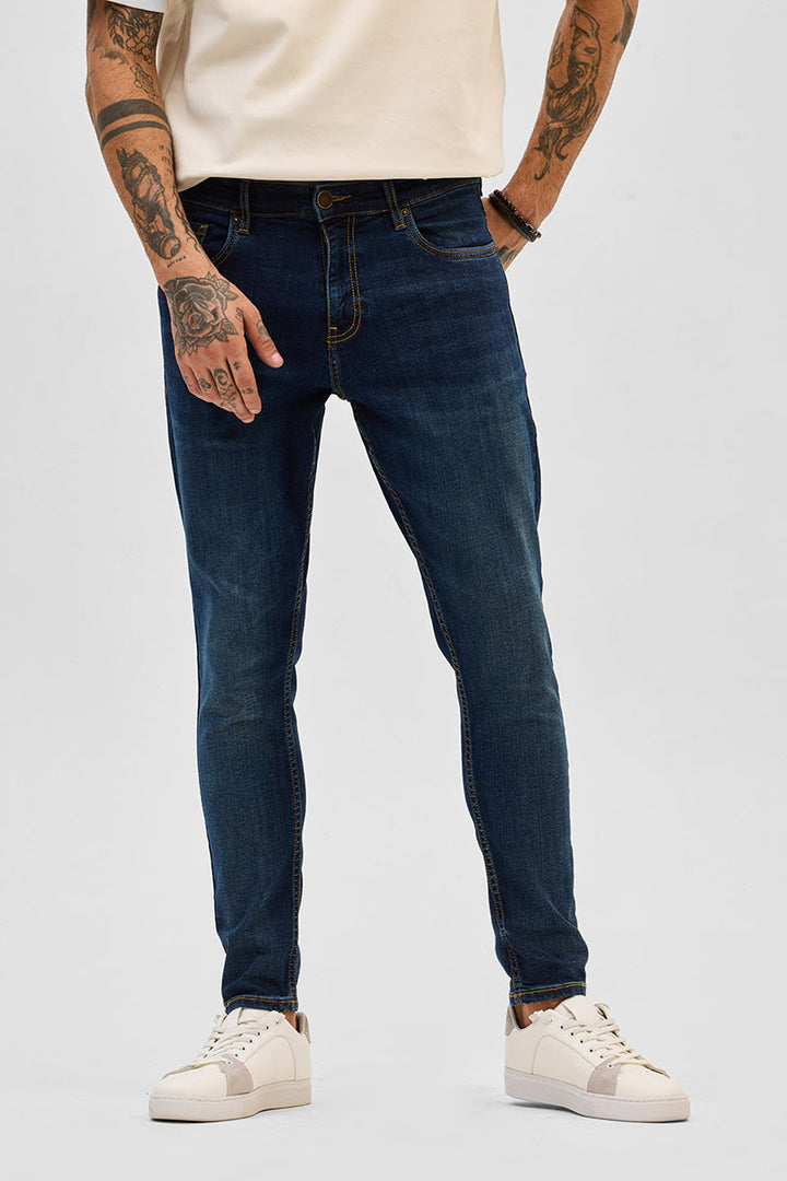 Navy Skinny Fit Jeans