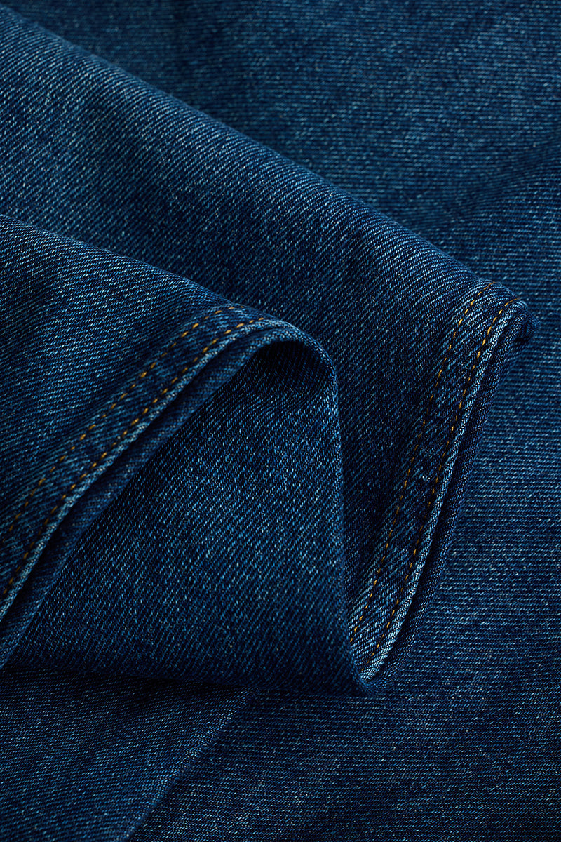 Blue Baggy Fit Jeans