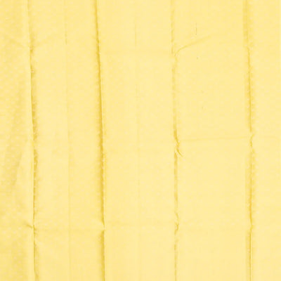 Gold Handloom Kanchipuram Silk Saree With Floral Motifs