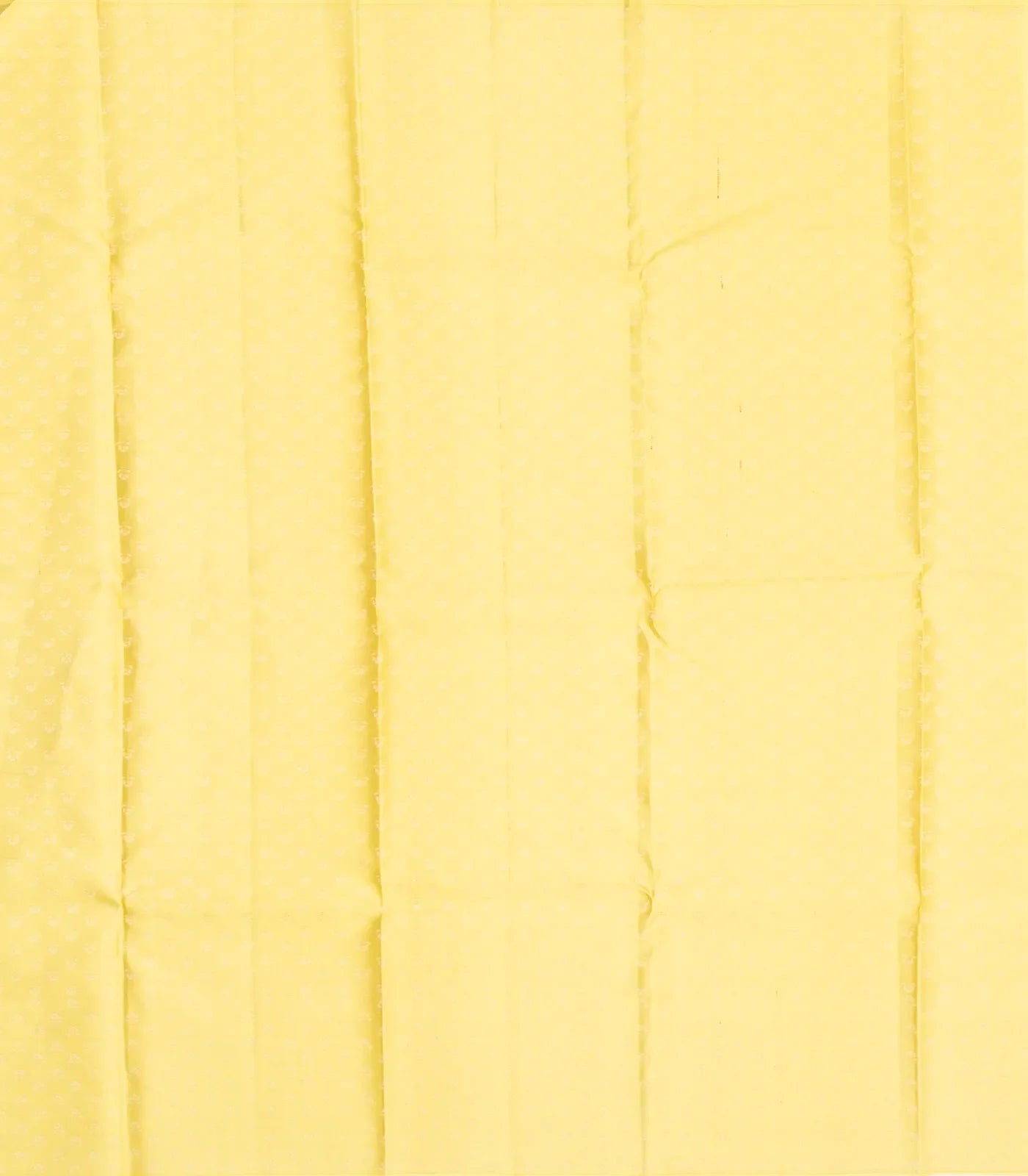 Gold Handloom Kanchipuram Silk Saree With Floral Motifs