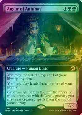 Augur of Autumn [360] [Extended Art] [Innistrad: Midnight Hunt] [Foil]