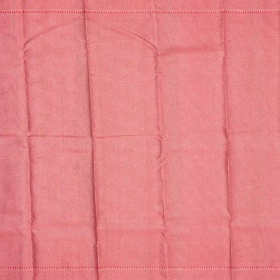 Turquoise Handloom Kanchipuram Tissue Silk Saree With Floral Motifs