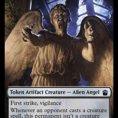 Alien Angel Token (11) // Cyberman Token (24) [Universes Beyond: Doctor Who: Tokens] [Non-Foil]