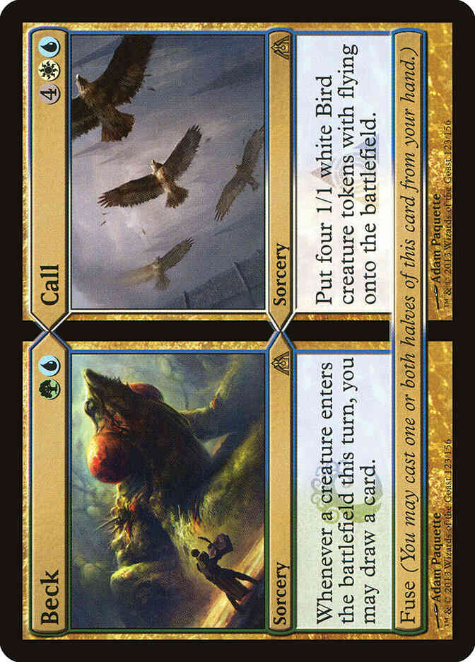 Beck // Call [123] [Dragon's Maze] [Non-Foil]