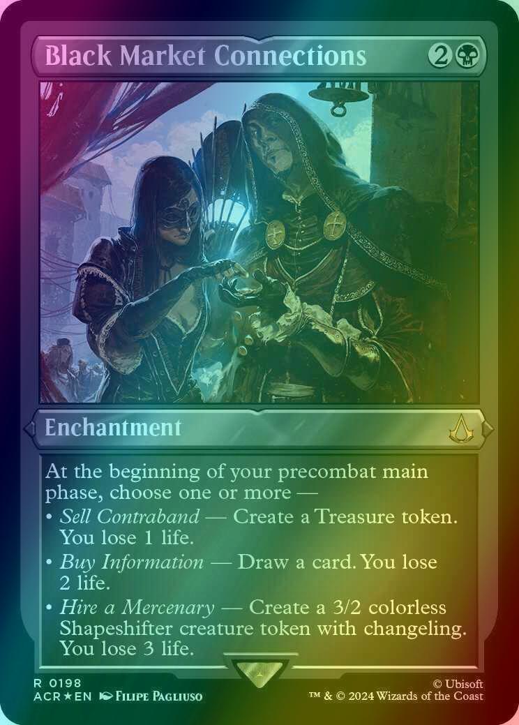Black Market Connections [198] [Assassin's Creed] [Etched Foil]